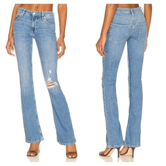 We The Free Denim - Free People Carmen Flare Jean - Vintage Indigo